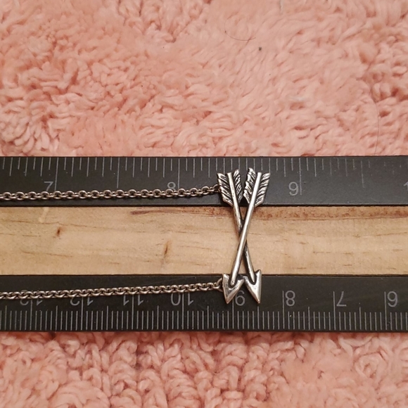 James Avery Crossed Paths Friendship Necklace - Picture 3 of 3